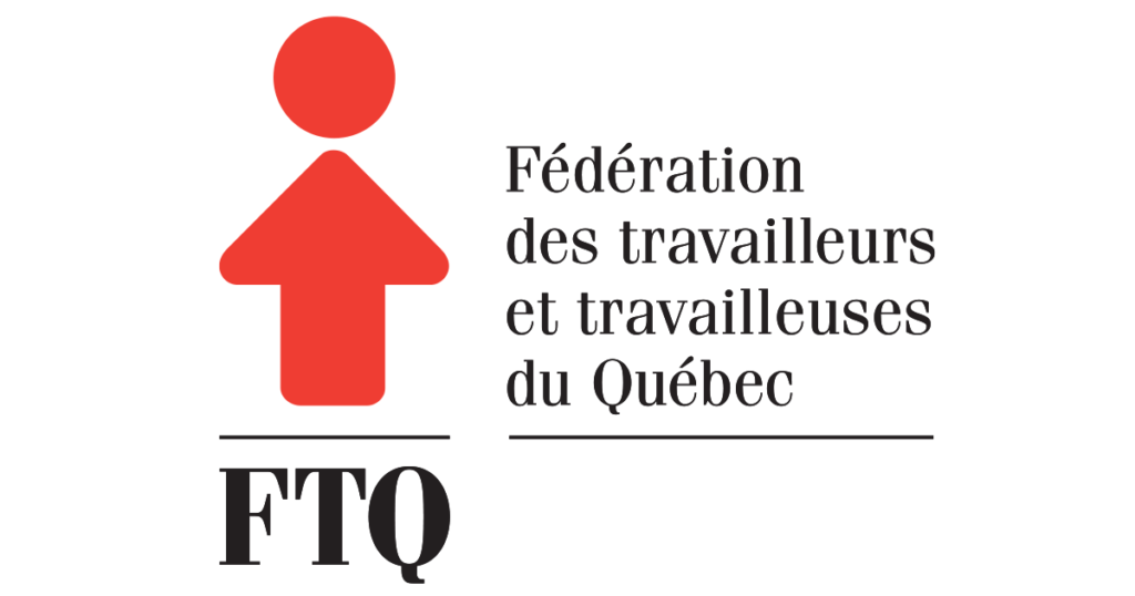 Logo de la fédération des travailleurs et travailleuses du Québec