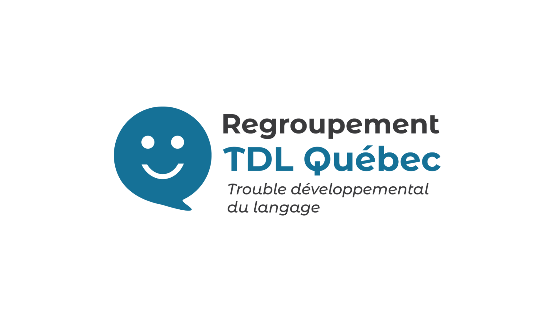 Logo du Regroupement trouble dévéloppemental du langage Québec